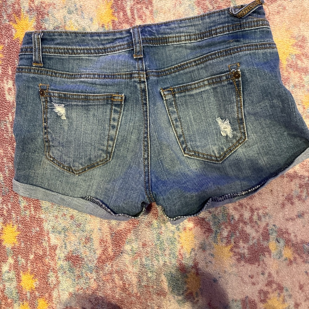 Vanilla Star Blue Jean Shorts